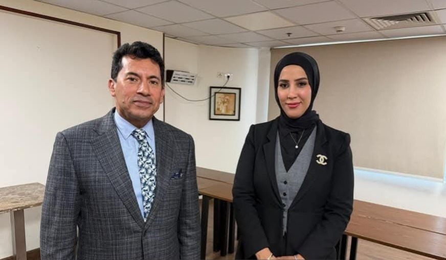 النائبة ريهام شطورى تبحث ملف النادى الإسماعيلى مع وزير الشباب والرياضة