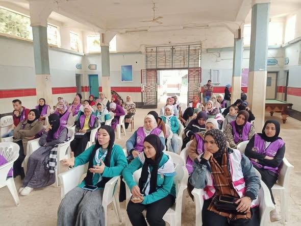 فعاليات دورة صقل فرق الجوالة وأندية التطوع والفتاة والمرأة بتنظيم من وزارة الشباب والرياضة بالغربية