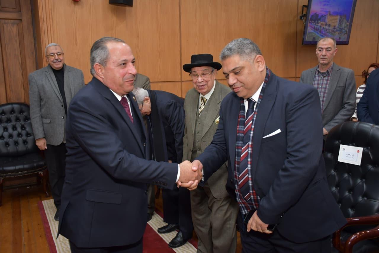محافظ بورسعيد يستقبل رئيس الجهاز القومى للتنسيق الحضاري