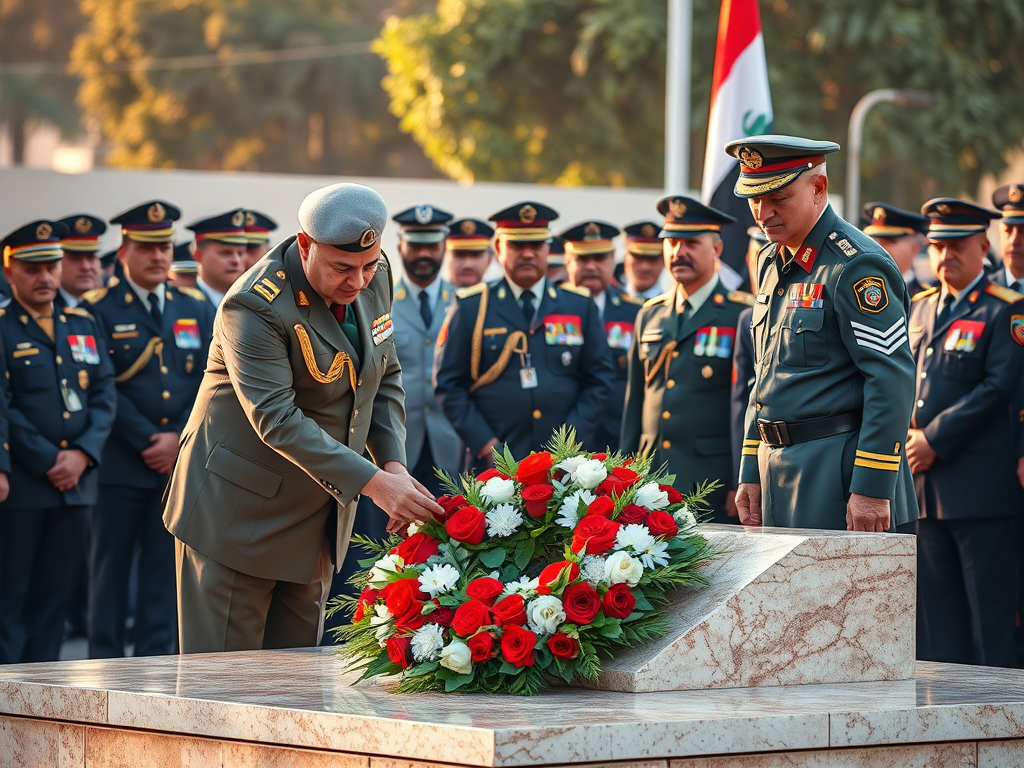 محافظ قنا ومدير الأمن يضعان إكليلًا من الزهور على النصب التذكاري لشهداء الشرطة في ذكراهم الـ74.
