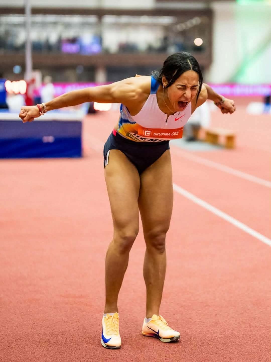 فى إنجاز جديد الرياضة المصريةبسنت حميدة تتوج بذهبية سباق 400 متر