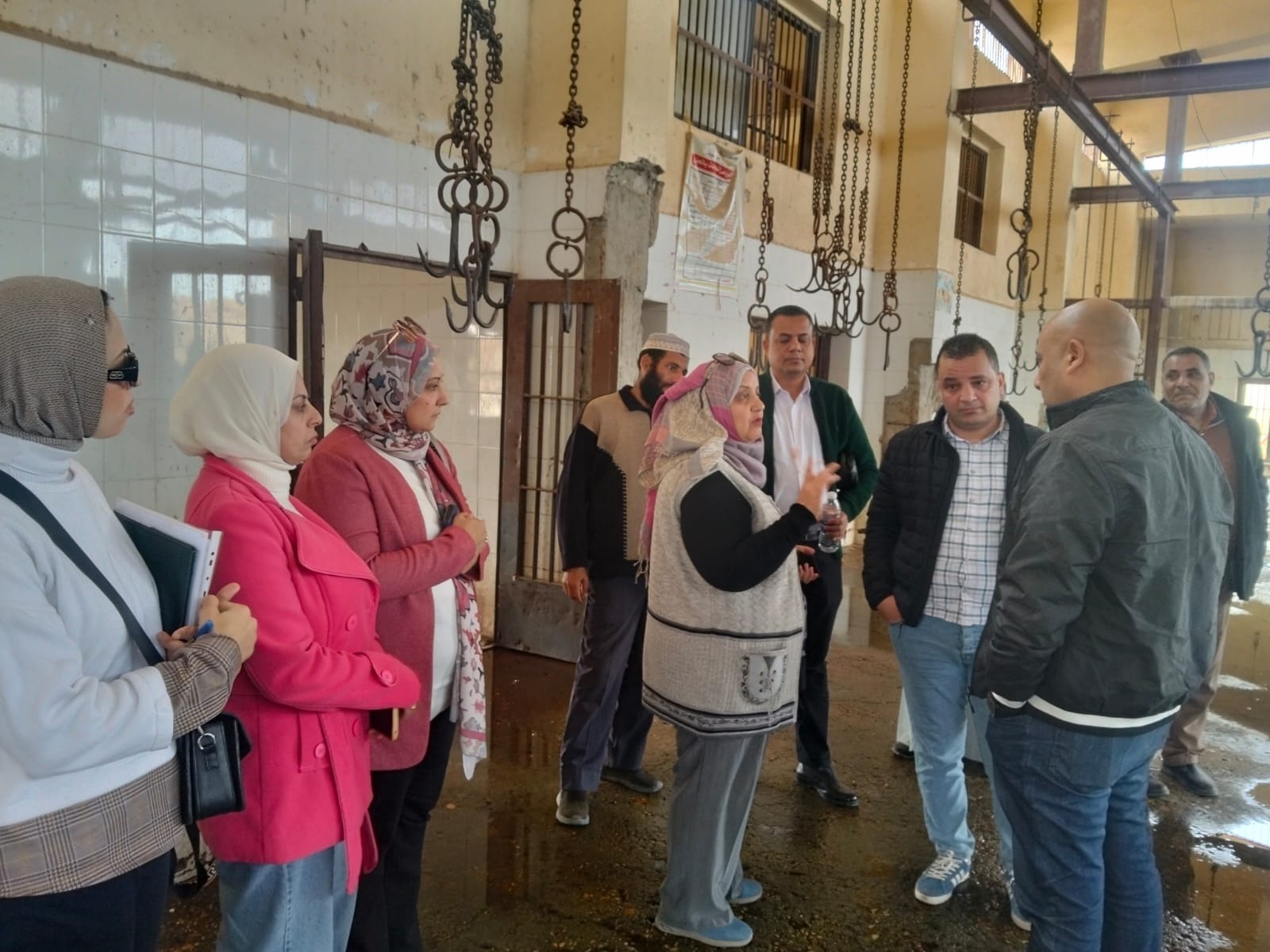 التحفظ على 100 كجم من اللحوم المذبوحة خارج المجازر الحكومية فى بنى سويف