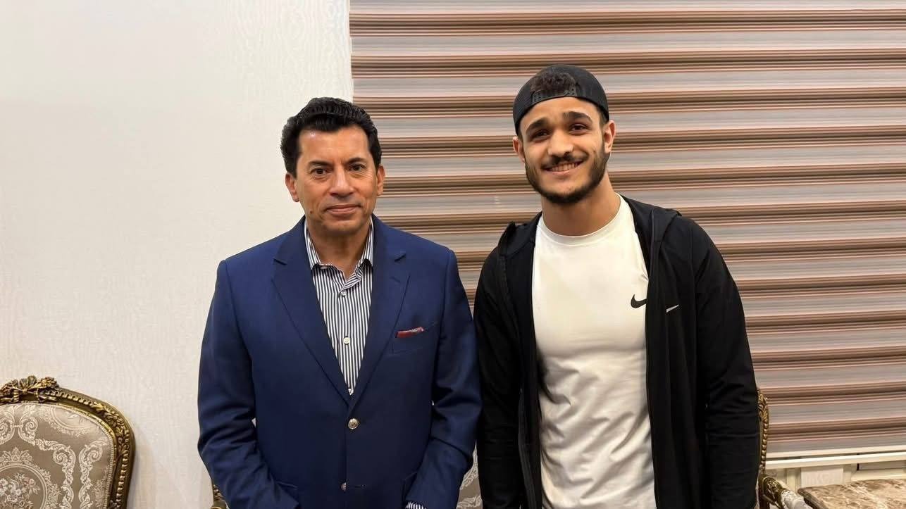 بعد حصده ذهبية بطولة التصنيف العالمى وزير الرياضة  فخور بعودة مصطفي حسين الى وطنه ولعبه باسم مصر وحصوله على ذهبية العالم