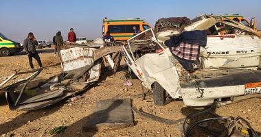 أسماء المصابين.. فى حادث طريق مصر الإسماعيلية،