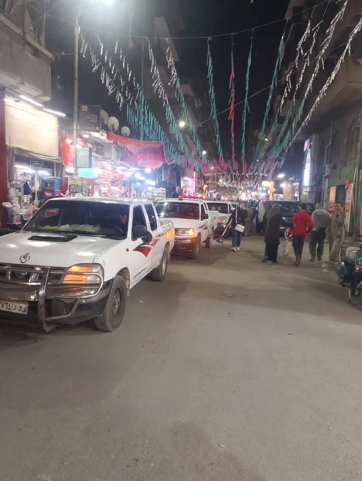 ابو العيون استمرار الحملات لرفع الاشغالات بحي شرق اسيوط