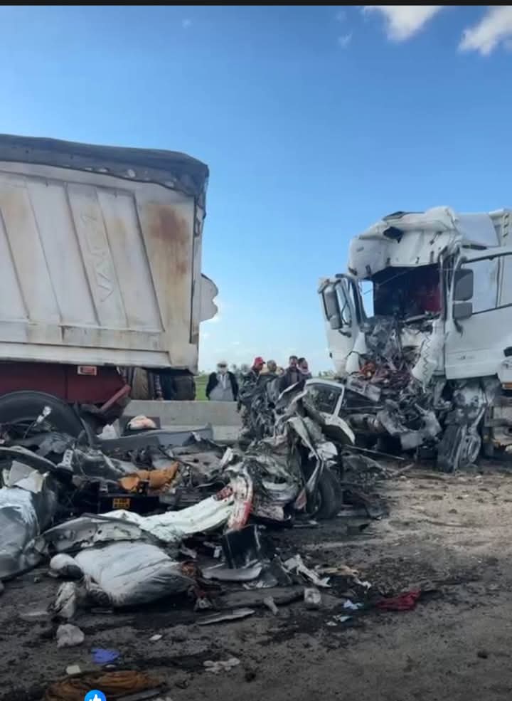 مصرع وإصابة 18 في حادث مروع على طريق 30 يونيو جنوب محافظة بورسعيد