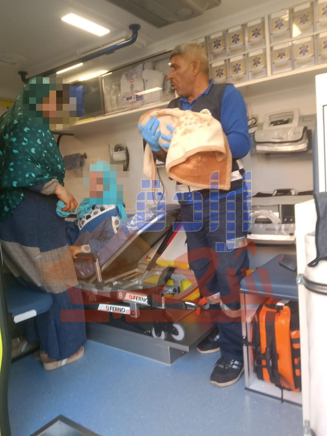 نجاح طاقم طبى فى إجراء ولادة مفاجئة داخل توك توك بطنطا