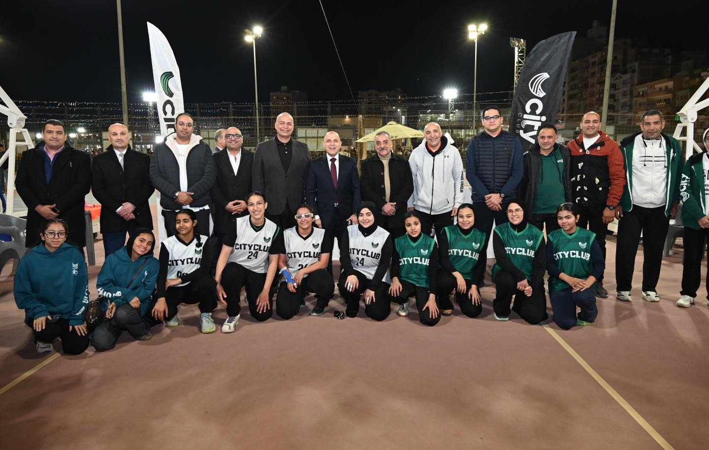 محافظ الغربية يشيد بسيتي كلوب ويشاهد نهائيات أكاديميات كرة القدم والسلة والسباحة