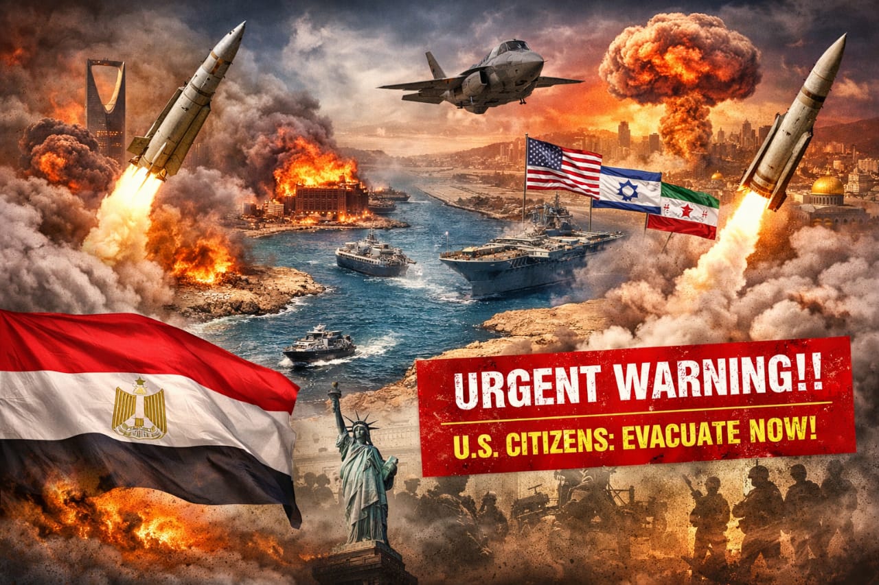 الشرق الأوسط على حافة الانفجار… ضربات متبادلة وإغلاق مضيق هرمز واسم مصر يظهر في تحذير أمريكي عاجل