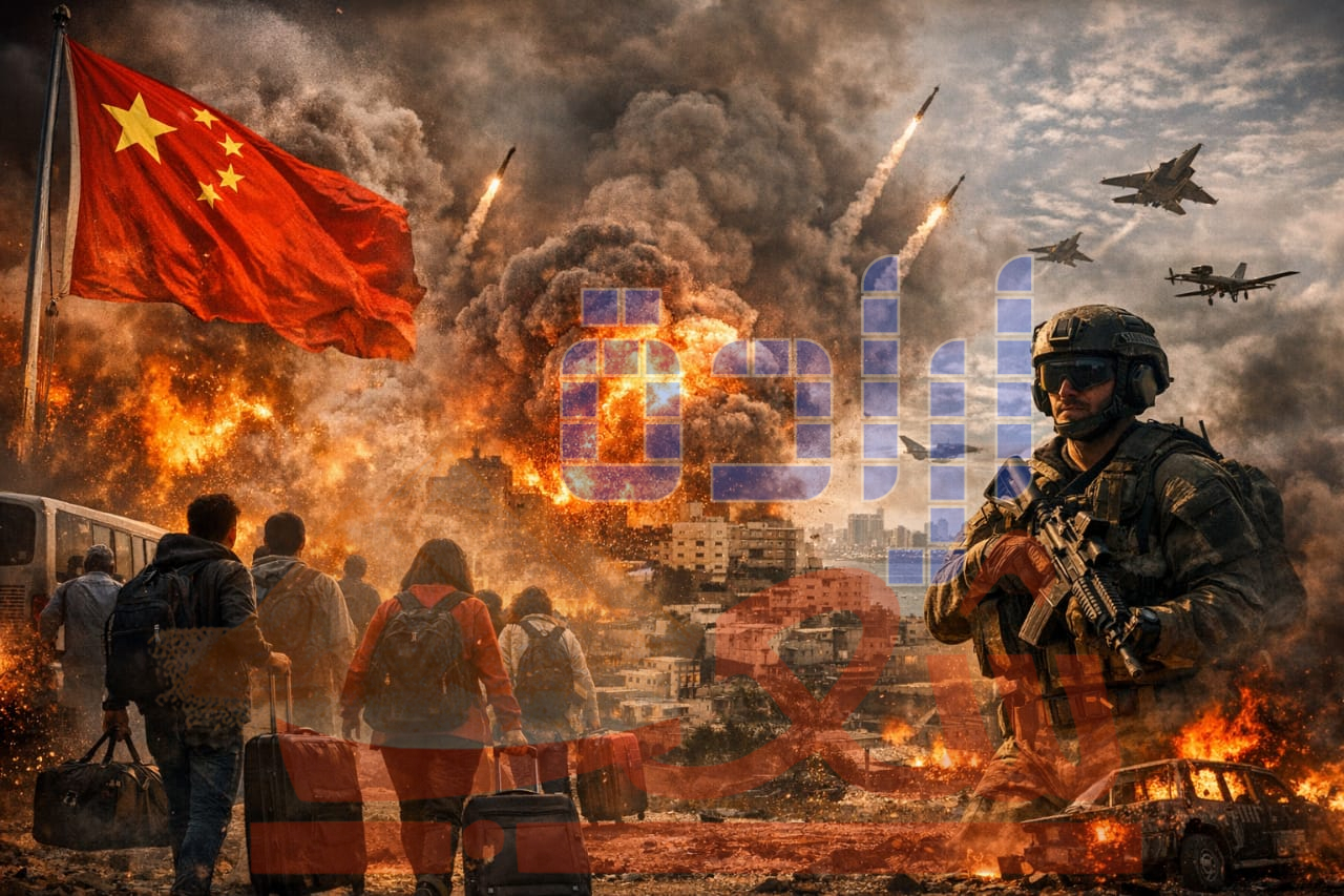 الصين تحذر ورعاياها يغادرون هل تقترب لحظة الانفجار