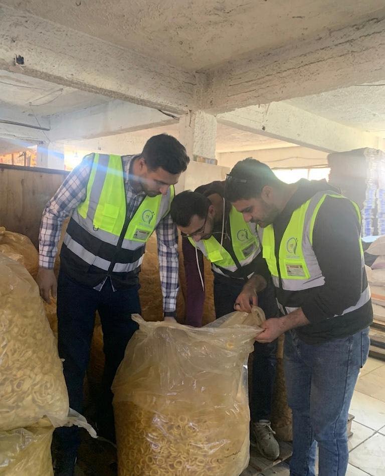 فى الغربية ضبط مصنع سناكس غير مرخص و120 ألف قطعة حلوى مجهولة المصدر