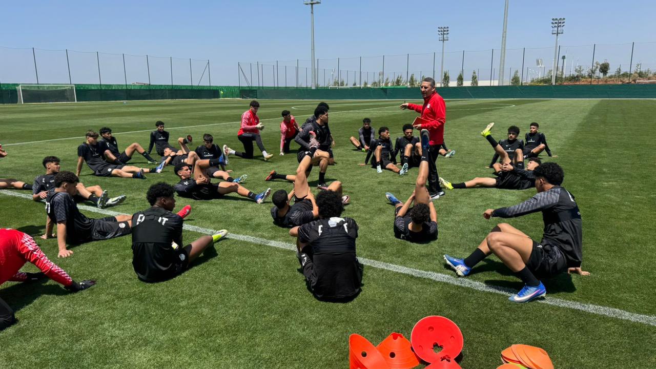 استعدادا لكأس الأمم الأفريقية منتخب مصر تحت 17 عاما يواصل تدريباته بسلا لمباراةإثيوبيا